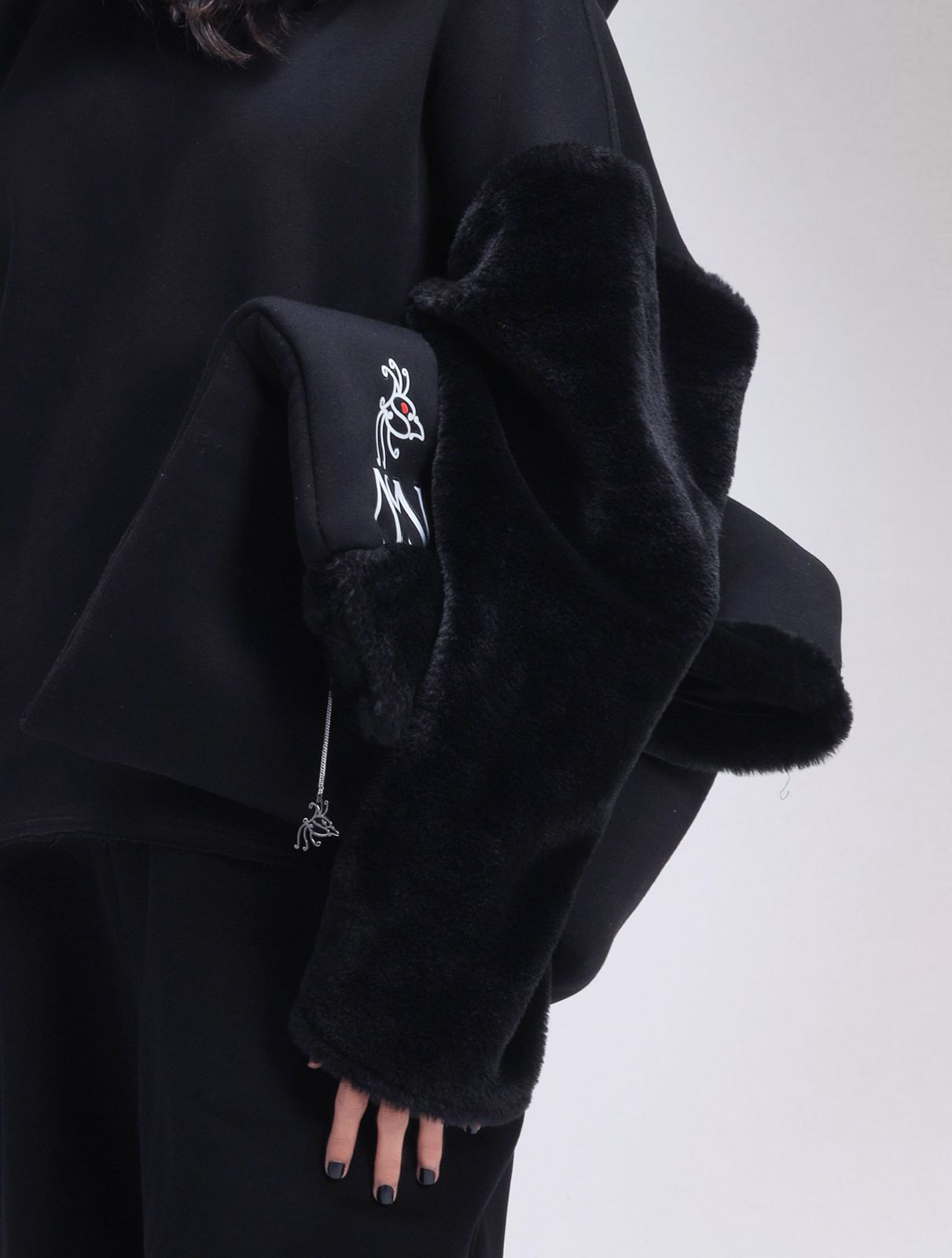 ASN Black Signature Clutch