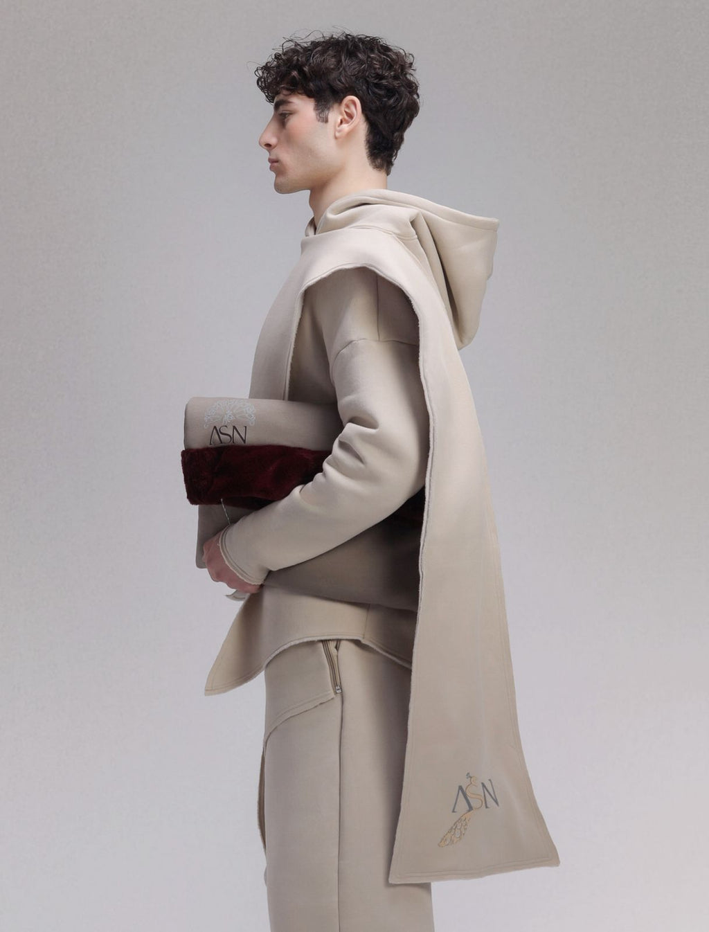 ASN Beige Hoodie