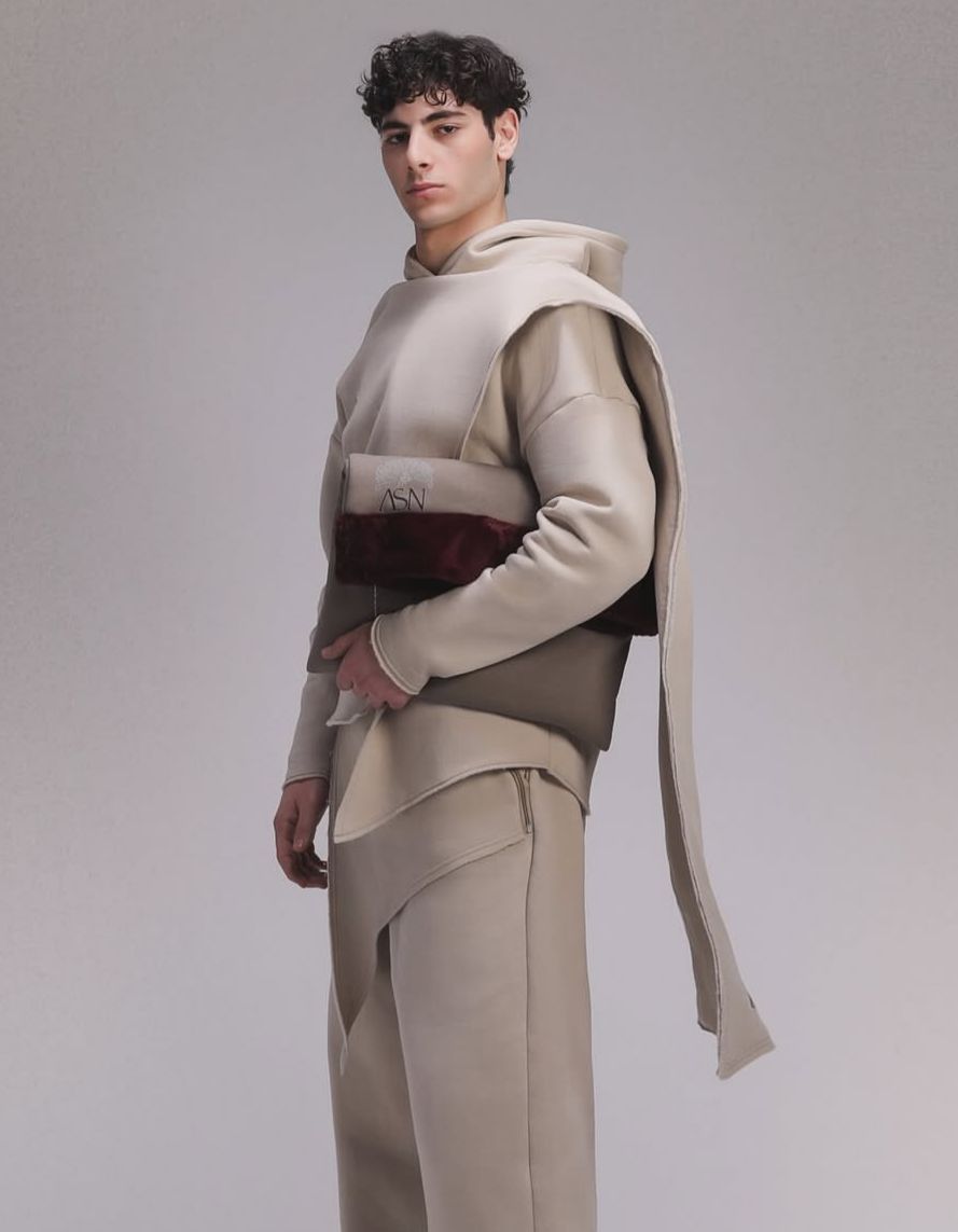 ASN Beige Hoodie