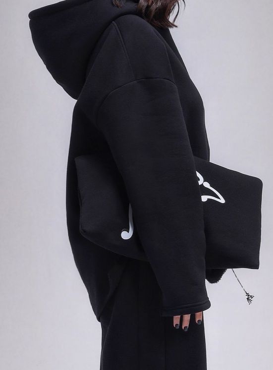 ASN Black Signature Clutch