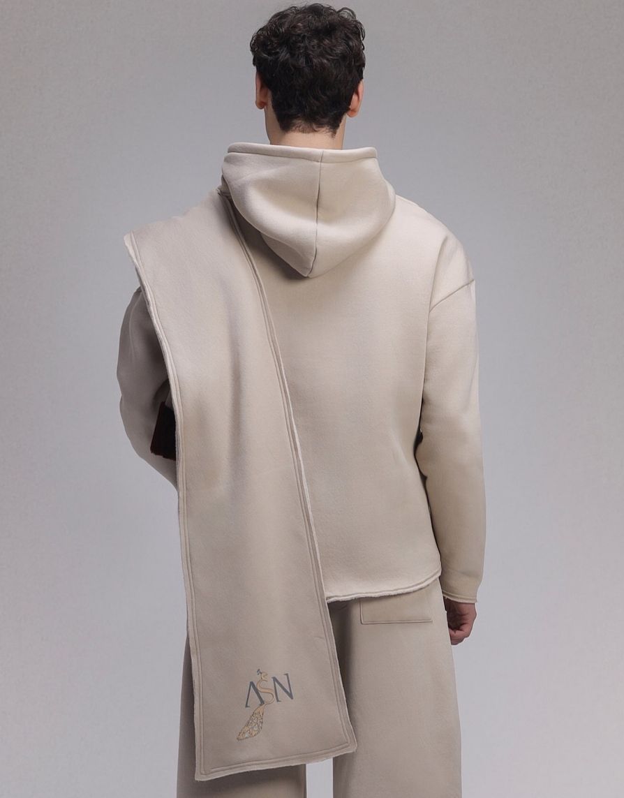 ASN Beige Hoodie