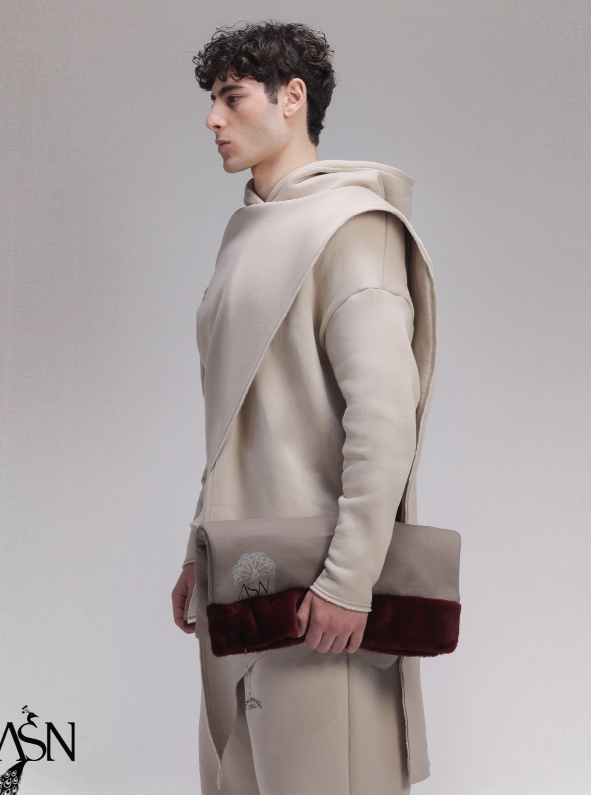 ASN Beige Hoodie