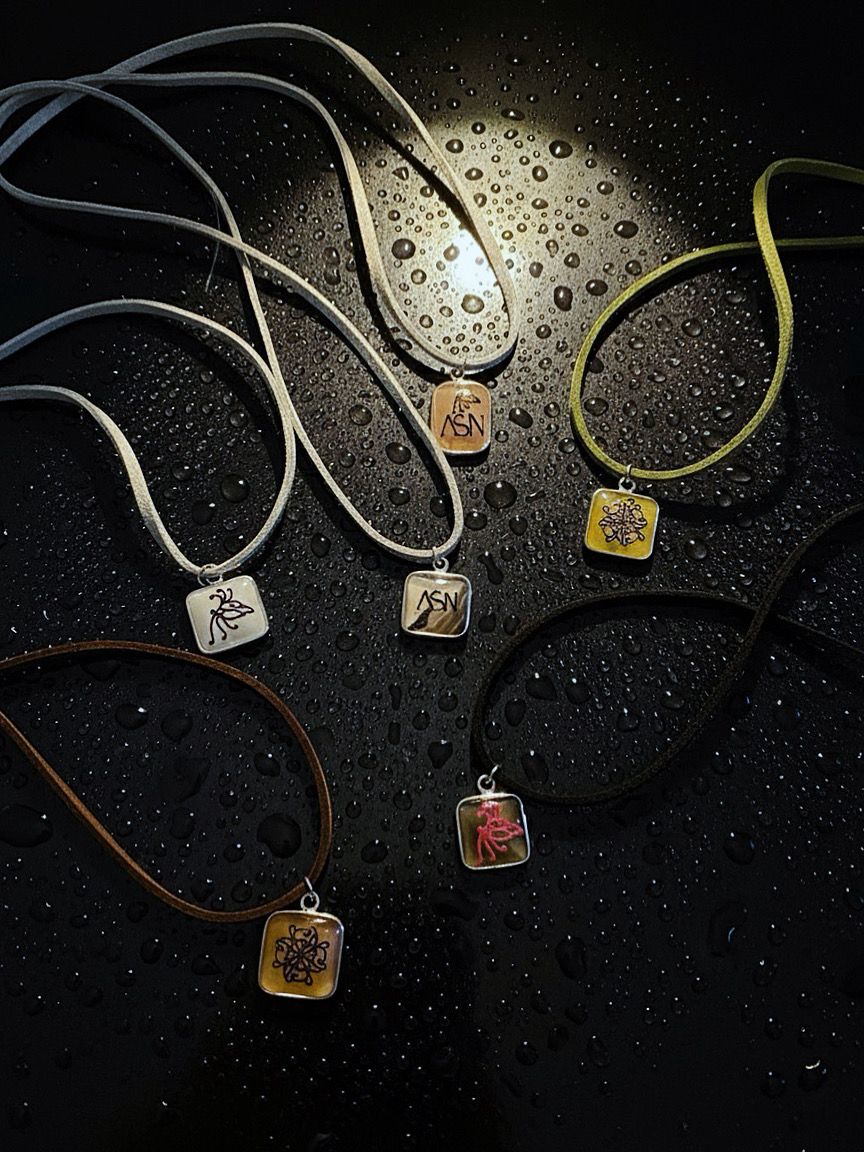 ASN Artistic Square Pendant Necklace Collection