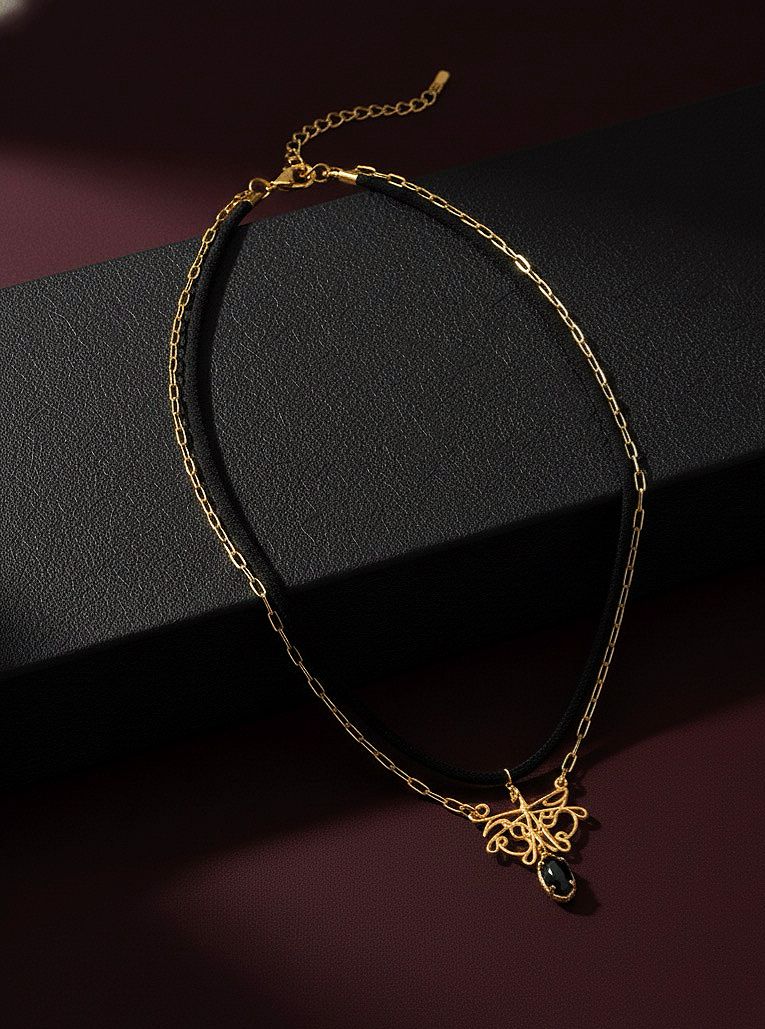 ASN Bold Chunky Chain Necklace – Gold