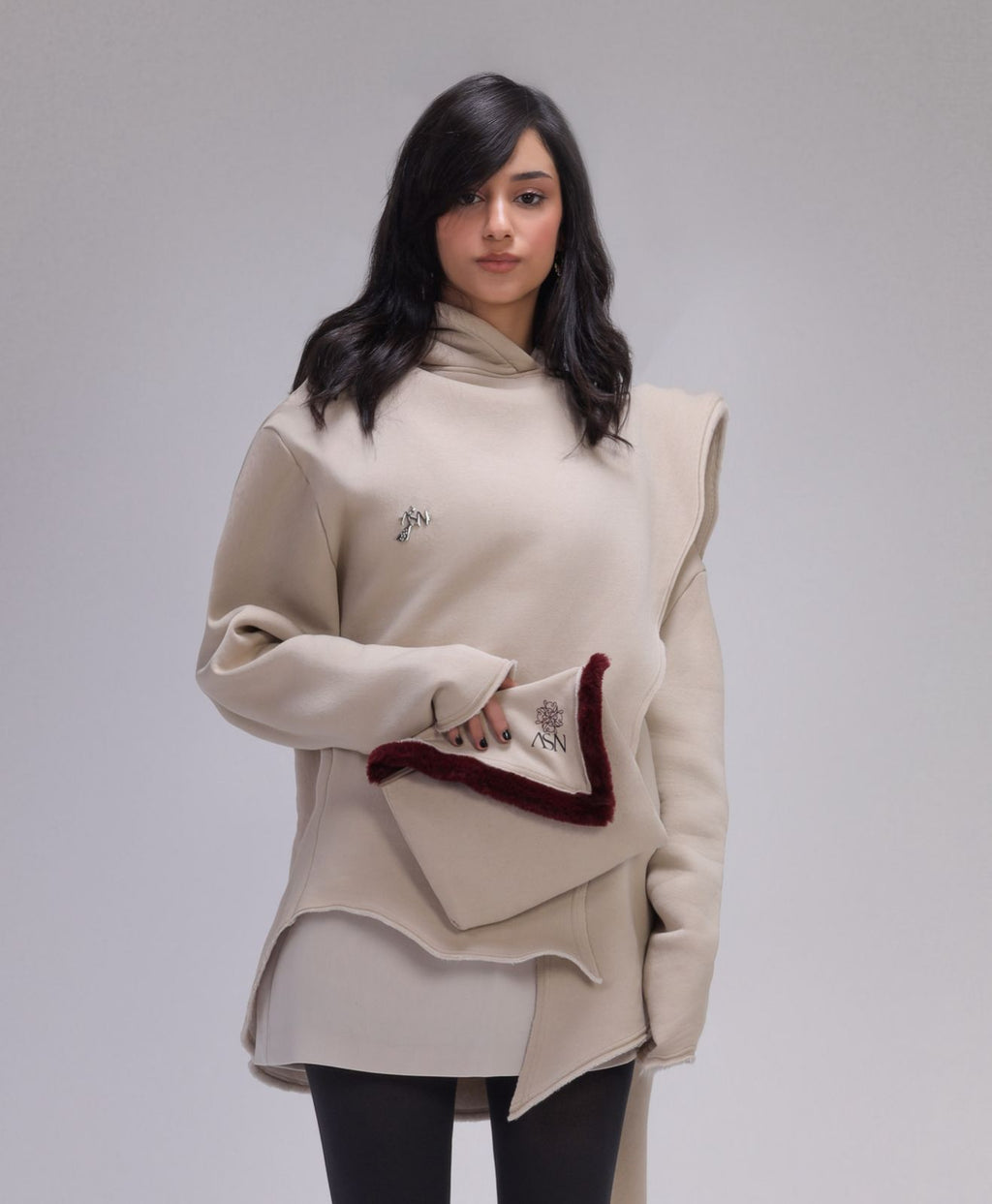ASN Beige Hoodie