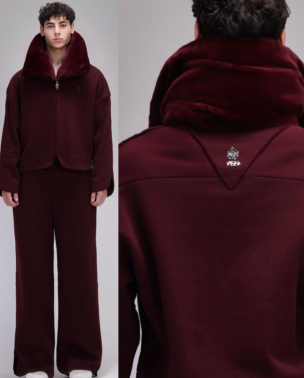 ASN Burgundy Hoodie